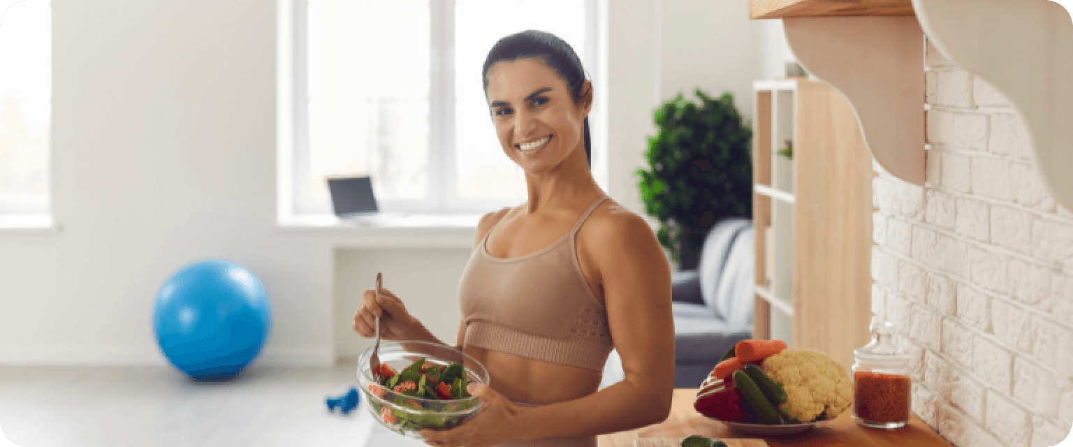 Fitness coach can help with fitness and nutrition goals