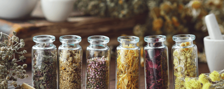 Collage of complementary and alternative medicine therapies